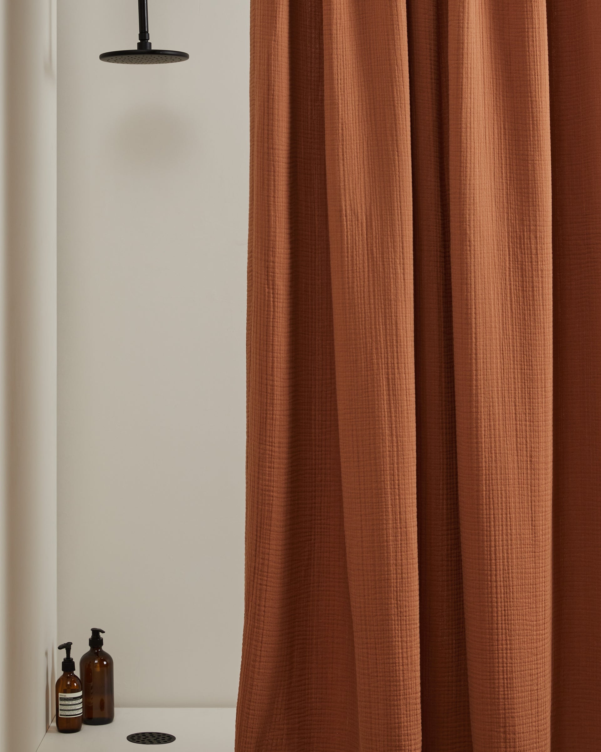 Organic Cloud Cotton Shower Curtain