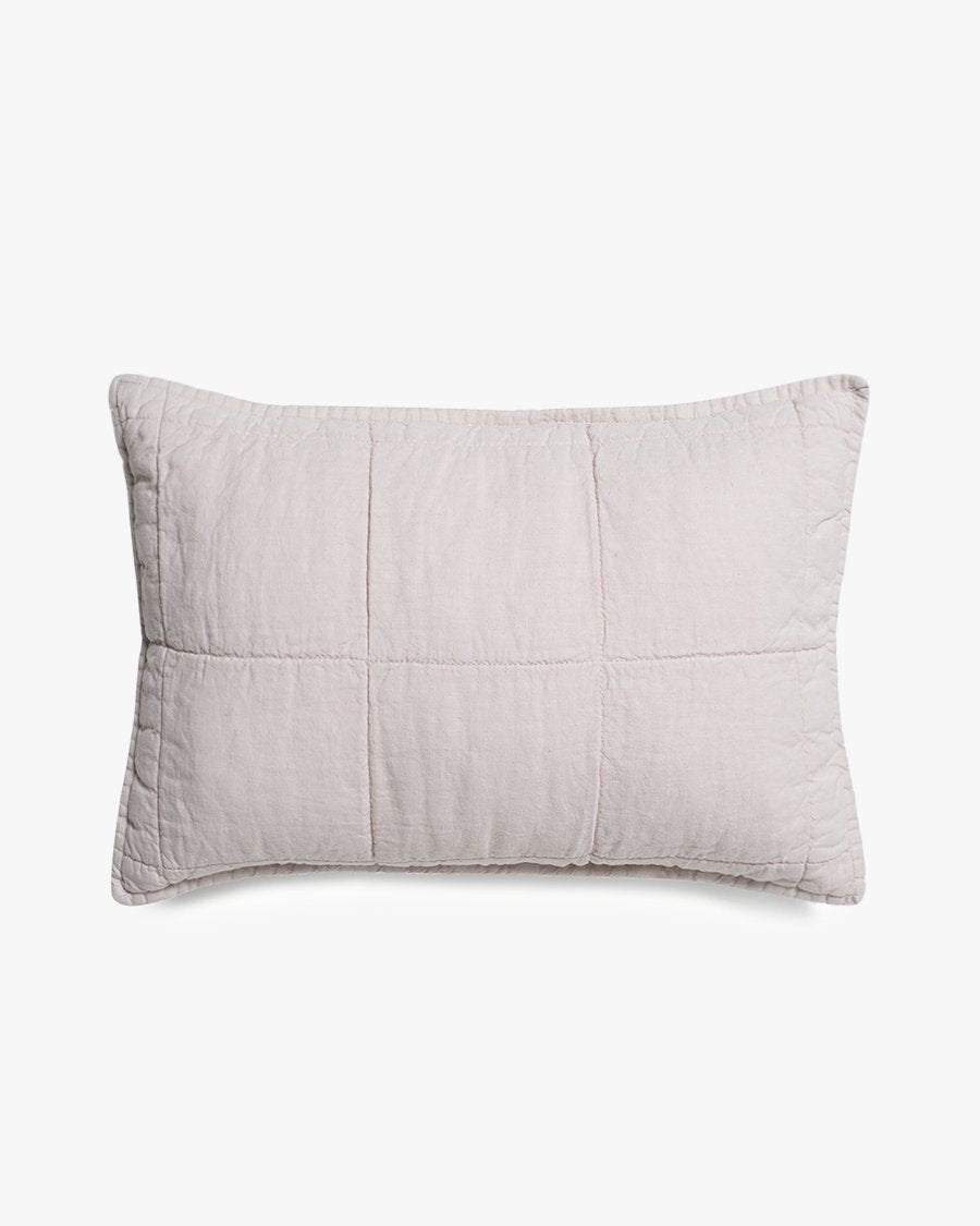 Toddler Linen Box Quilted Sham