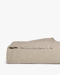 Vintage Linen Bed Blanket